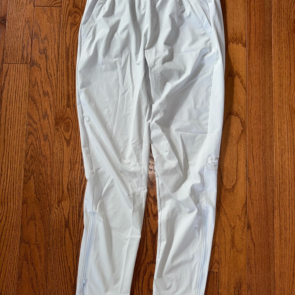 Under Armour White Track Pants